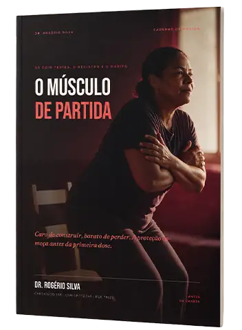 Capa do caderno O Músculo de Partida